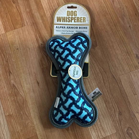 Dog Whisperer ~ Alpha Armor Bone ~ Dog Toy 9.5” - Picture 2 of 8
